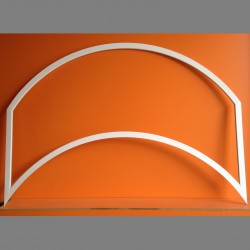 Aluminio curvado - Trabajos artesanales de aluminio